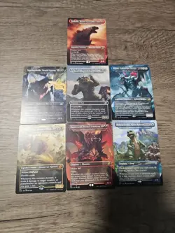MTG Ikoria Godzilla Lot of 7 Cards Pristine Condition Magic The Gathering Cards - Image 1