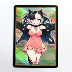 MARNIE Waifu Anime Card LIMITED 1/1 Custom TCG Holo Goddess Story ACG T11264 - Image 1
