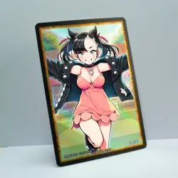 MARNIE Waifu Anime Card LIMITED 1/1 Custom TCG Holo Goddess Story ACG T11264 - Image 2