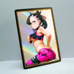 MARNIE Waifu Anime Card LIMITED 1/1 Custom TCG Holo Goddess Story ACG T11265 - Image 2