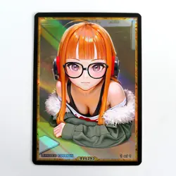SAKURA Waifu Anime Card LIMITED 1/1 Custom TCG Holo Goddess Story ACG T11293 - Image 1