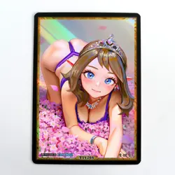 MAY Waifu Anime Card LIMITED 1/1 Custom TCG Holo Goddess Story ACG T11266 - Image 1