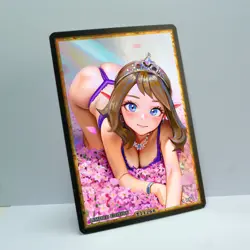 MAY Waifu Anime Card LIMITED 1/1 Custom TCG Holo Goddess Story ACG T11266 - Image 2