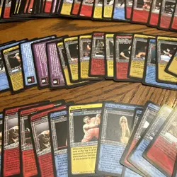 Raw Deal Lot Over 200 Cards. Torrie, Hulk hogan, The Rock + Slam Attack Cards - Image 4