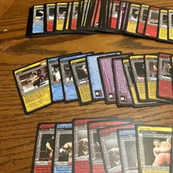 Raw Deal Lot Over 200 Cards. Torrie, Hulk hogan, The Rock + Slam Attack Cards - Image 5