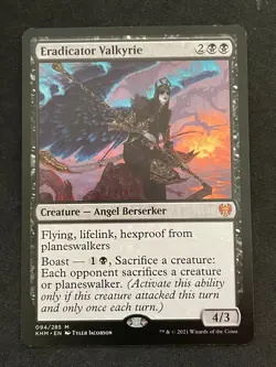 MTG Eradicator Valkyrie, NM-Mint, (KHM #094/285) Regular - Image 1