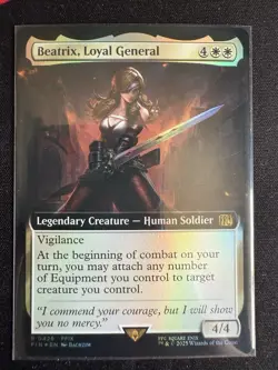 Beatrix, Loyal General (Extended Art) Final Fantasy Foil - Image 1