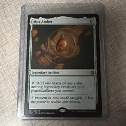 Near Mint Mox Amber Dominaria - Image 1