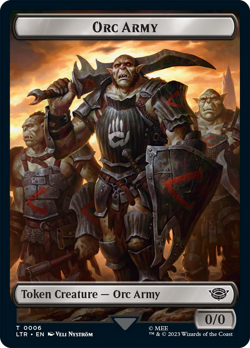 Food (11) // Orc Army (06) Double-Sided Token [The Lord of the Rings: Tales of - Image 2