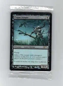 Plague Stinger x 10 Promo Foil Factory Sealed - Image 1
