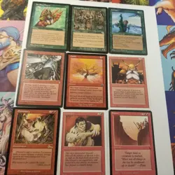 Magic The Gathering Old School Old Border Common Uncommon Lot Lesions Onslaught - Image 3