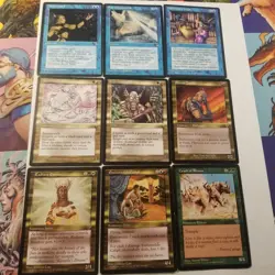 Magic The Gathering Old School Old Border Common Uncommon Lot Lesions Onslaught - Image 4