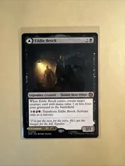 MTG Eddie Brock SPM 0055 M NM Regular - Image 2