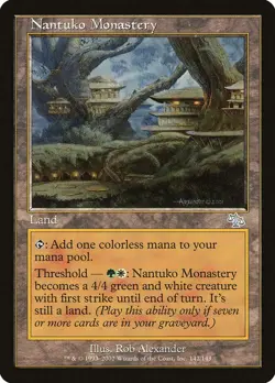 Nantuko Monastery [Judgment] Magic MTG - Image 1
