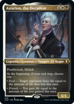 Astarion, the Decadent - Foil Etched x1 Magic the Gathering 1x Commander Legends - Image 1
