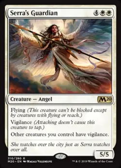 Serra's Guardian - Planeswalker Deck Exclusive M20 x1 Magic the Gathering 1x Pro - Image 1