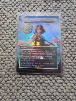 Yuna's Sending Staff - Staff of the Storyteller (Rainbow Foil) Secret Lair Drop - Image 2
