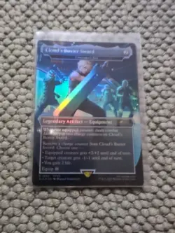 Cloud's Buster Sword - Umezawa's Jitte (Rainbow Foil) Secret Lair Drop Foil - Image 1