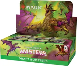 Draft Booster Box Commander Masters CMM MTG - Image 1