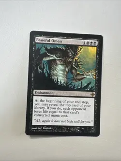 Baneful Omen - Rise of the Eldrazi - Magic The Gathering - Image 1