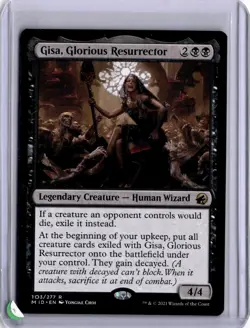 Gisa, Glorious Resurrector Innistrad: Midnight Hunt Regular - Image 1
