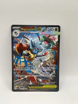 Pokemon Mega Evolutions #179/132 mega Lucario Ex M/NM Special Illustration rare - Image 1