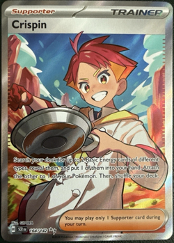 Crispin - 164/142 - Ultra Rare - Stellar Crown - Pokemon TCG - UK Seller - Image 1