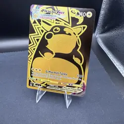 Pokemon TCG Pikachu Vmax Gold TG29/TG30 Lost Origin Set NM Condition - Image 1