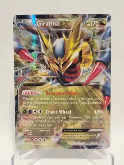 Pokemon Giratina EX 57/98 Ultra Rare XY Ancient Origins NM - Image 1