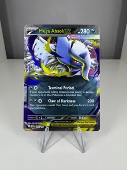 Mega Absol ex 086/132 Double Rare Mega Evolution Base Set Pokemon (English) - Image 1