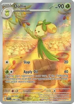 Lightly Played, English Pokemon Holo Dolliv - 200/198 - Illustration Rare SV - S - Image 1