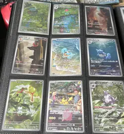 Pokemon TCG 151 Japanese Complete Base Set ALL AR & Inc Folder 80% Reverse & EX - Image 1