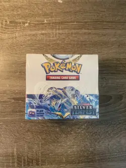 Pokemon TCG Sword and Shield Silver Tempest Booster Box Sealed 36 Packs - Image 1