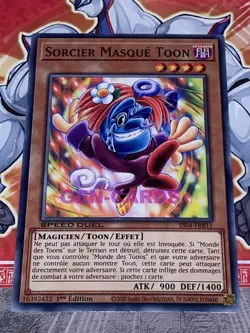 Carte YU GI OH SORCIER MASQUE TOON SS04-FRB11 - Image 1