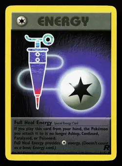 Full Heal Energy 81/82 Uncommon Team Rocket Pokemon Card - Image 1