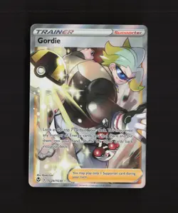 Gordie TG24/TG30 Silver Tempest Full Art Ultra Rare Holo Pokemon Card NM - Image 1