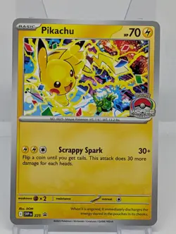 Pokemon Pikachu TCG Promo Card SVP225 2025 World Championships NM - Image 1