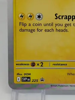 Pokemon Pikachu TCG Promo Card SVP225 2025 World Championships NM - Image 4