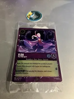 Elsa The Fifth Spirit 6/P3 Promo Disney Lorcana Card Special Card English - Image 1