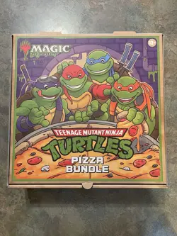 TMNT Magic The Gathering Pizza Bundle Box And Promo Card NYCC Exclusive 2025 - Image 2