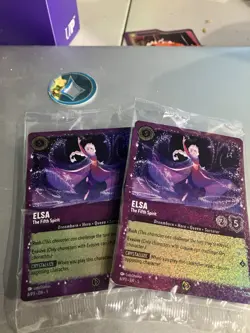 Elsa The Fifth Spirit 6/P3 Promo Disney Lorcana Card Special Card English X2 - Image 1
