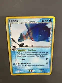 Latios 12/110 Delta Species Pokemon Ex Holon Phantoms Holo Rare Card LP Clean - Image 1