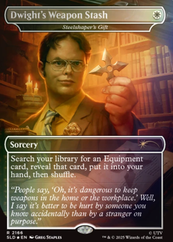 The Office - MTG Secret Lair - Dwight's Destiny Foil Edition - PRESALE 10/28 - Image 3
