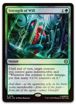 Strength of Will #118 (Foil) (NM) Spider-Man SPM Magic MTG - Image 1