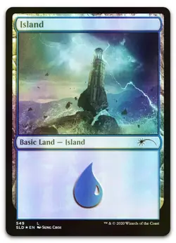 Island (549) #549 (Foil) (LP) Secret Lair Drop SLD Magic MTG - Image 1