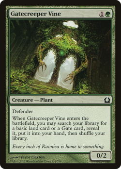 Gatecreeper Vine #124 (Foil) (MP) Return to Ravnica RTR Magic MTG - Image 1