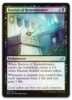 Bastion of Remembrance #73 (Foil) (NM) Ikoria IKO Magic MTG - Image 1