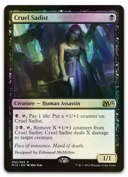 Cruel Sadist #93 (Foil) (NM) Magic 2015 M15 Magic MTG - Image 1