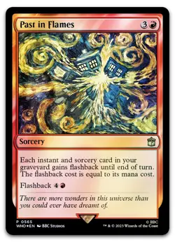 Past in Flames #565 (Foil) LP Launch Party & Release Event Promos LARP Magic MTG - Image 1