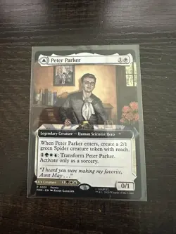 Peter Parker Amazing Spider-Man NYCC Exclusive Promo Marvel Magic Gathering MTG - Image 2